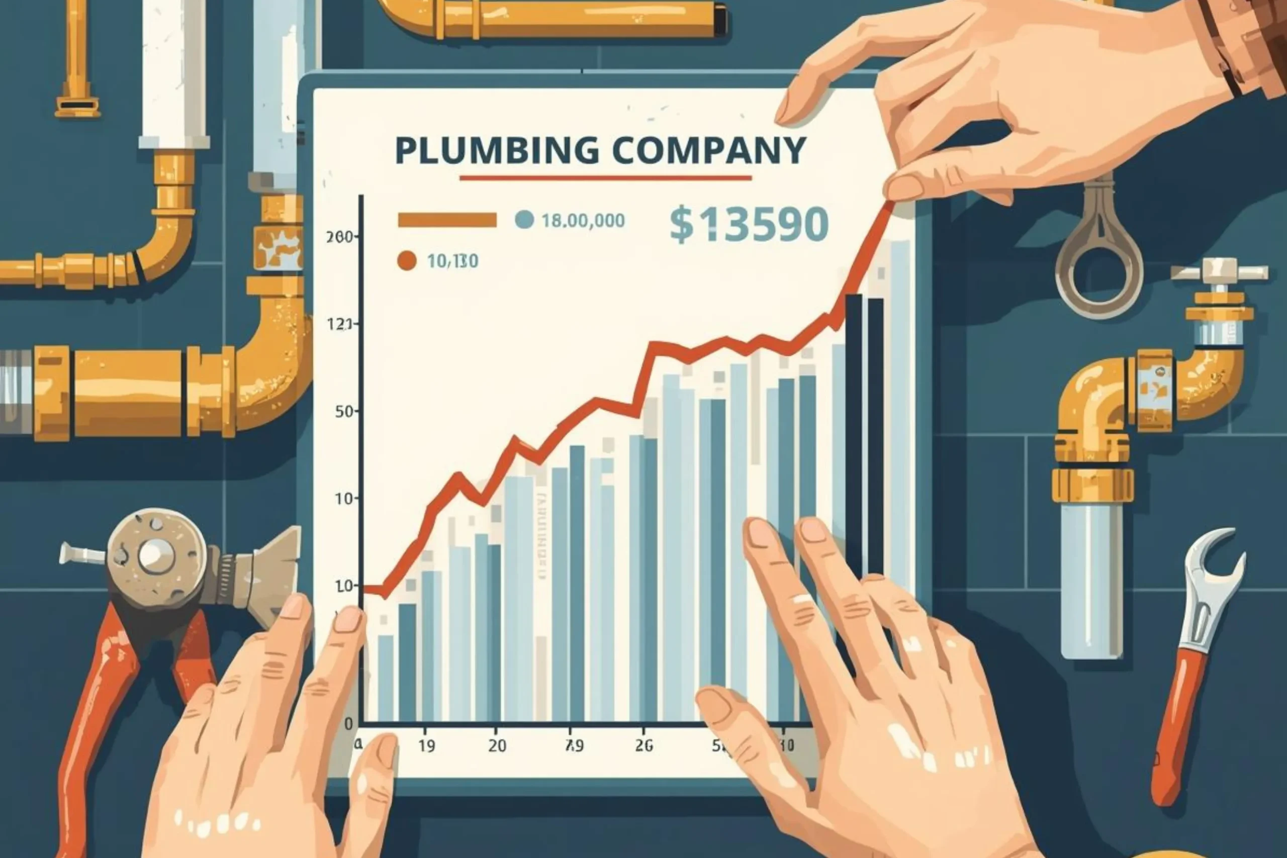 Explanation of whether plumbing company valuation can be manipulated and how business valuation works in the plumbing industry.
