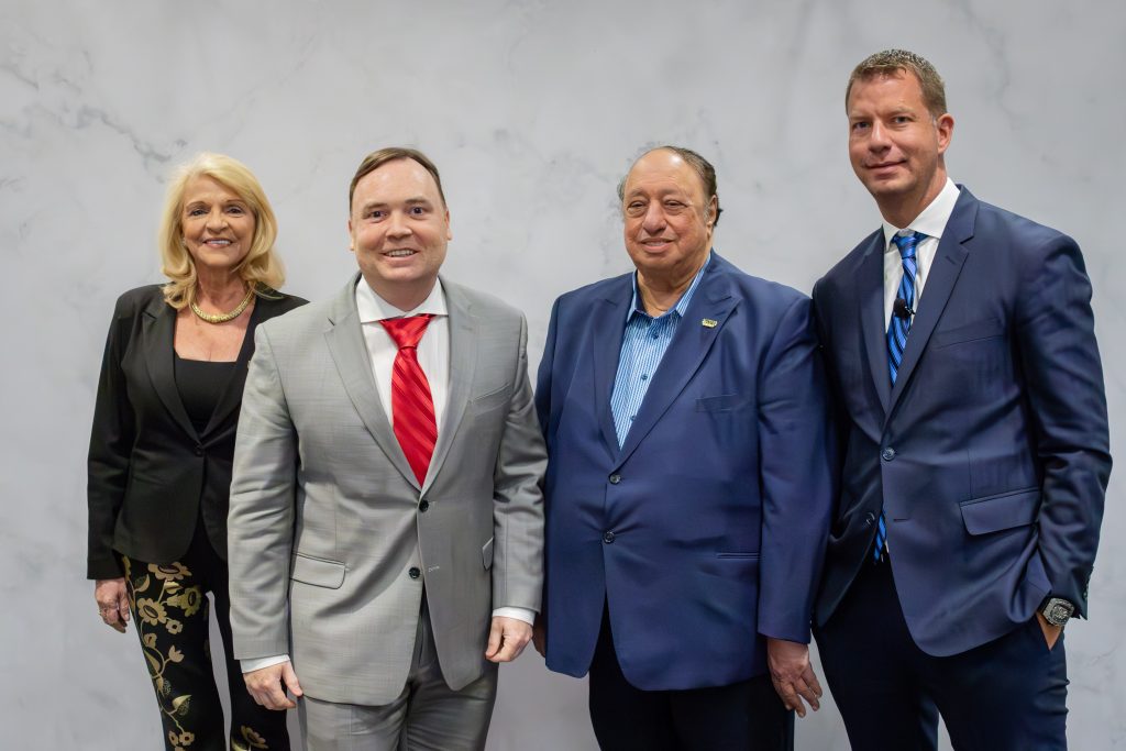 Clint with Billionaire John Catsmatidis