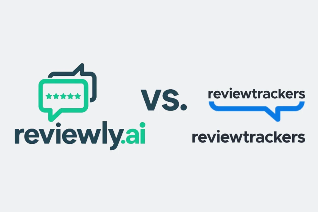 Online reputation management platforms comparing Google review collection, customer feedback tracking, and review automation tools.