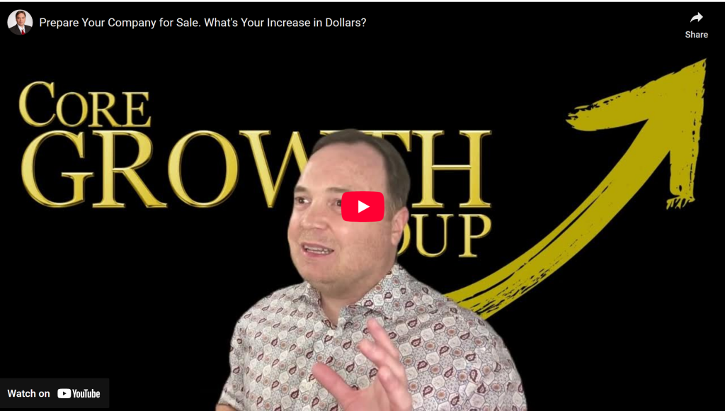 Preparation done our specific way and formula gets your more dollars when you sell your company