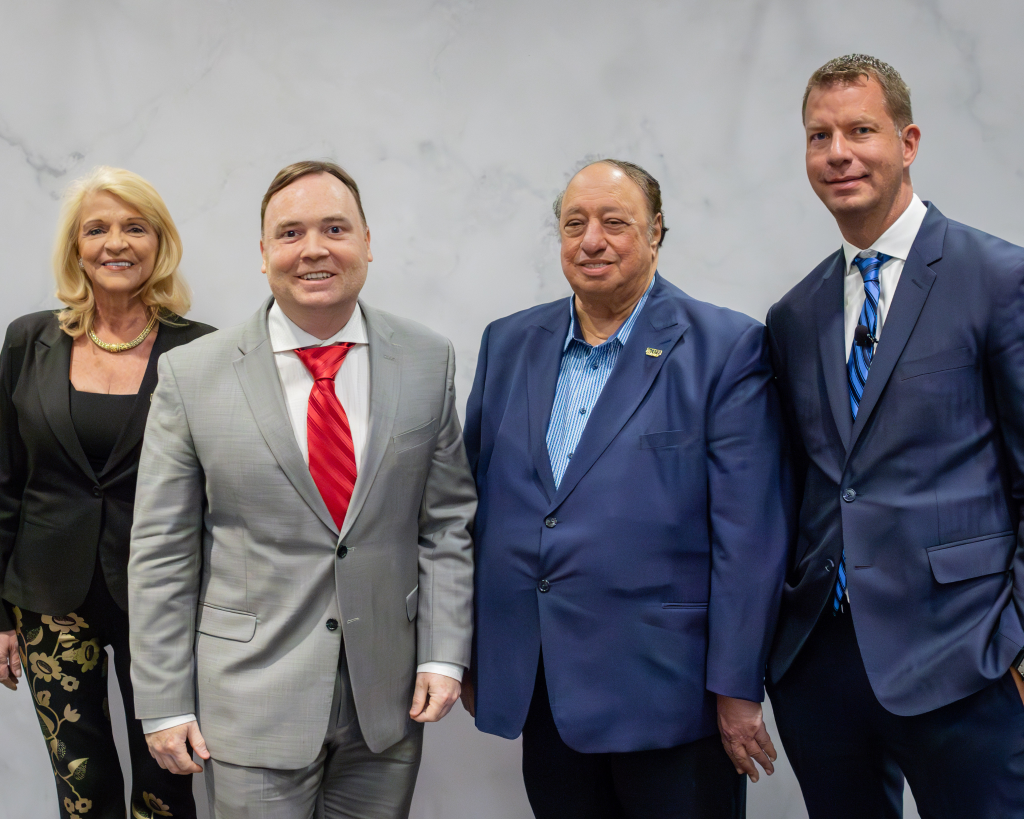 Clint with Billionaire John Catsmatidis