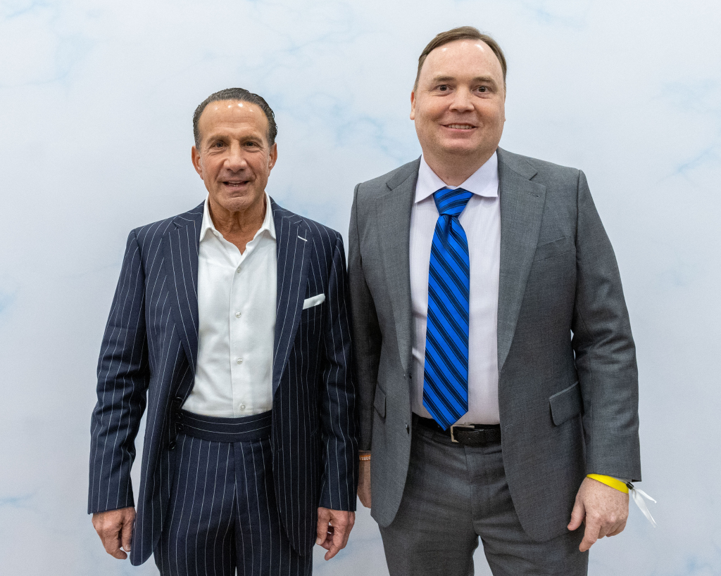 Clint with Marc Shapiro owner of multibillion dollar real estate portfolio