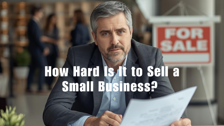 How Hard Is It to Sell a Small Business